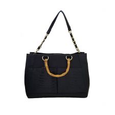 Olivia and Joy Claudia Medium Satchel Black