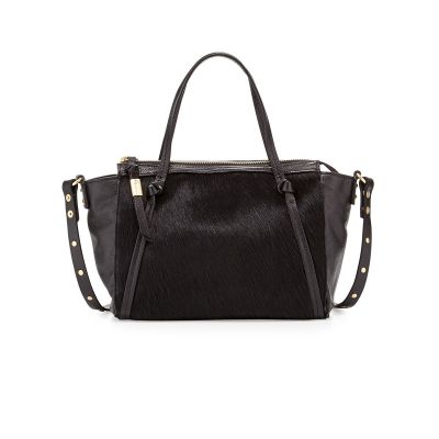 Tight Rope Mini Satchel Bag, Black