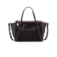 Tight Rope Mini Satchel Bag, Black