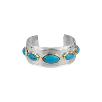 Stone Inlay Cuff