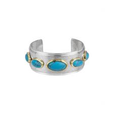 Stone Inlay Cuff