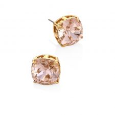 Tory Burch Crystal Stud Earings Vintage Rose